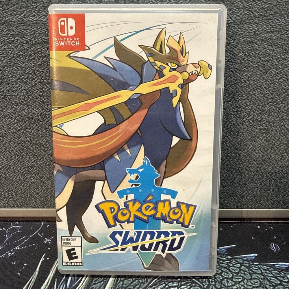 Authentic Replacement Original Case ONLY - Pokemon Sword - Nintendo Switch Box